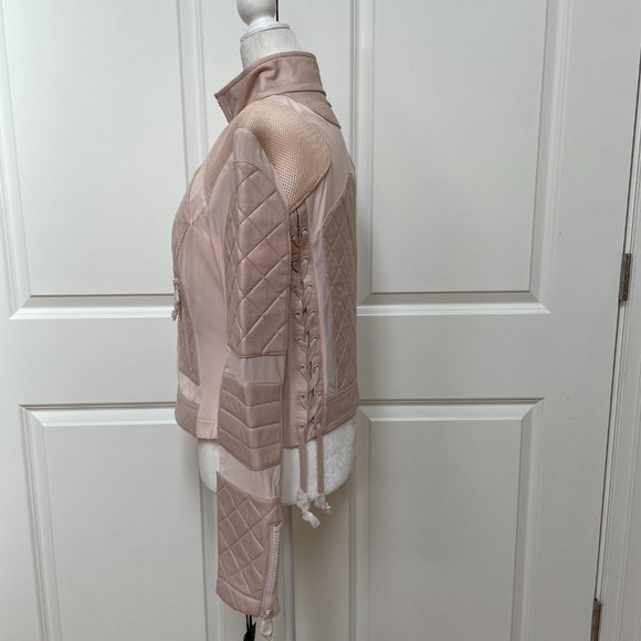 Last one!!!Leather Moto Jacket from BLANC NOIR - Picture 6 of 11